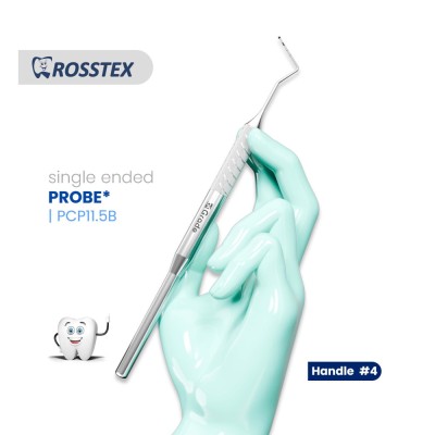 Dental Probe CP-11.5B, Handle No. 4, Single Ended