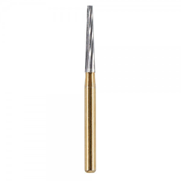 Finishing Carbide Bur, FG 014, Truncated Cone, 12 Flutes ISO No. 184