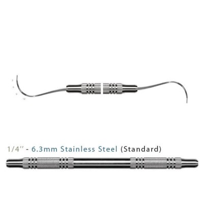 Probes, No.  2 Nabers, Double End, Black, Standard Handle