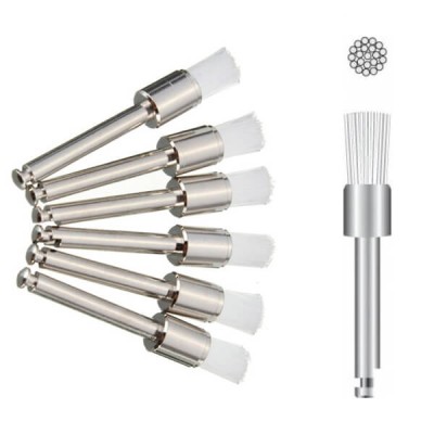 Prophy Brush, Nylon Bristles, Flat End, Latch Type (RA)