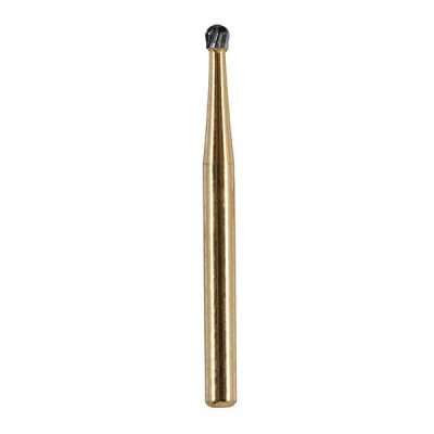 Finishing Carbide Bur, FG 018, Round, 12 Flutes ISO No. 001