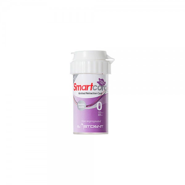 SmartCord 0, Non-Impregnated Knitted Retraction Cord, Size No. 0 (Fine)