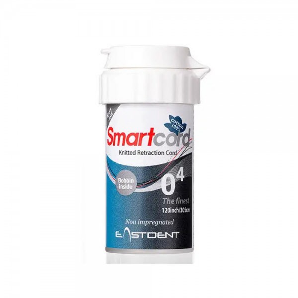 SmartCord 04, Non-Impregnated Knitted Retraction Cord, Size No. 0000