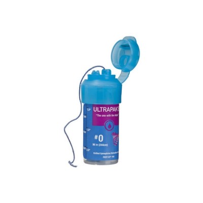 Ultrapak E, Knitted Retraction Cord (with Epinephrine) Size No. 0