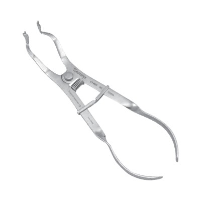 Rubber Dam Clamp Ivory, 17.0 cm