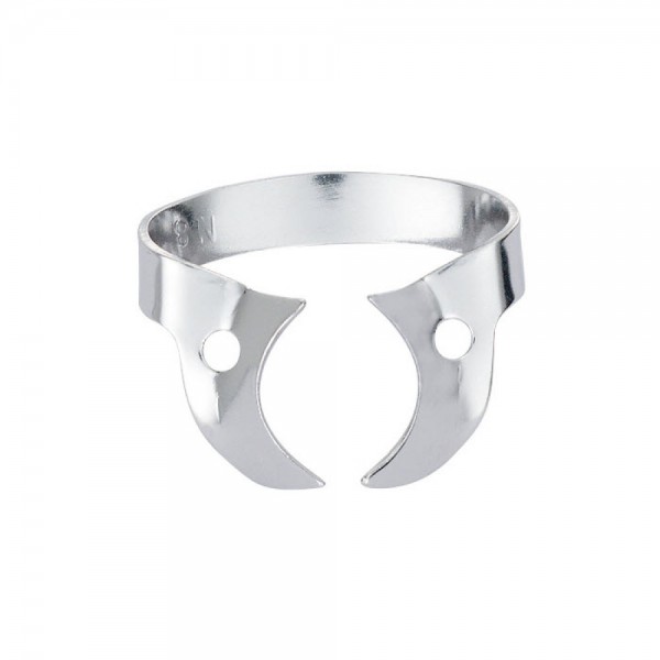 Hygenic Dam Clamp Wingless No. W8, Glossy