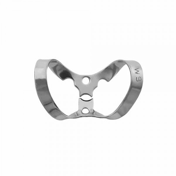 Hygenic Dam Clamp Wingless No. W9, Glossy