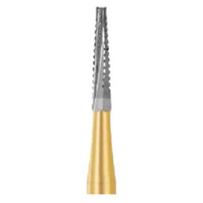 MultiPrep Carbide Bur Operative, Taper Flat End Crosscut, FG-009