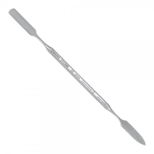 Dental Cement Spatula, 16.5 cm, 8.0mm–8.0mm, Solid Handle No. 3