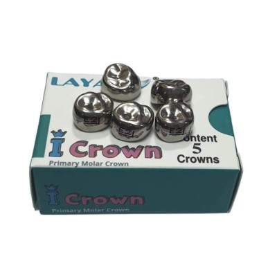 Stainless Steel 1st Primary Molar (D-UL No. 6) PK/5