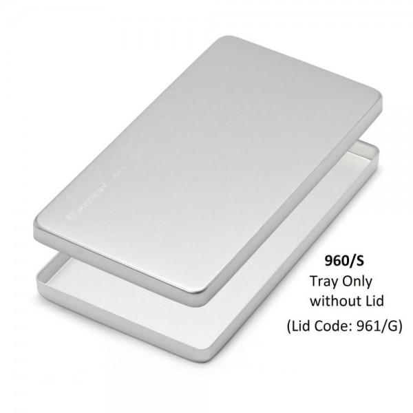 Tray Mini Aluminum Silver