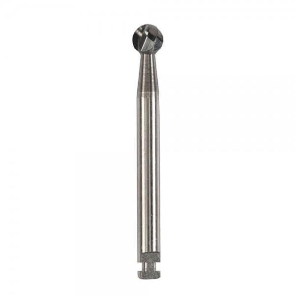 Surgical Carbide Bur, RA 027, Long, Round ISO No. 001