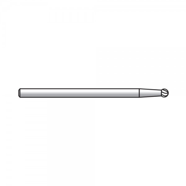 Surgical Carbide Burs, Round, HP 001-023, 24 Blades