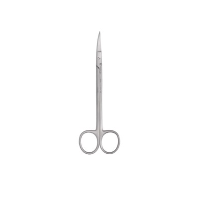 Kelly Scissors, Curved, Titanium, 160mm