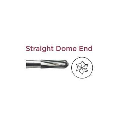 Operative Carbide Bur, Straight Dome End, FG-012
