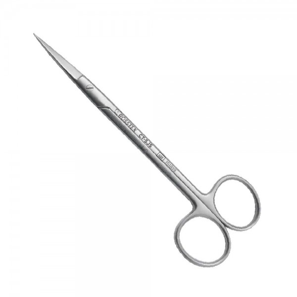 Surgical Scissor Joseph, 14.0 cm, Straight/Serrated