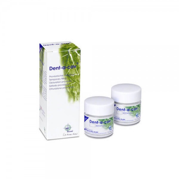 Dent-a-cav, Temporary Filling, White, Jar
