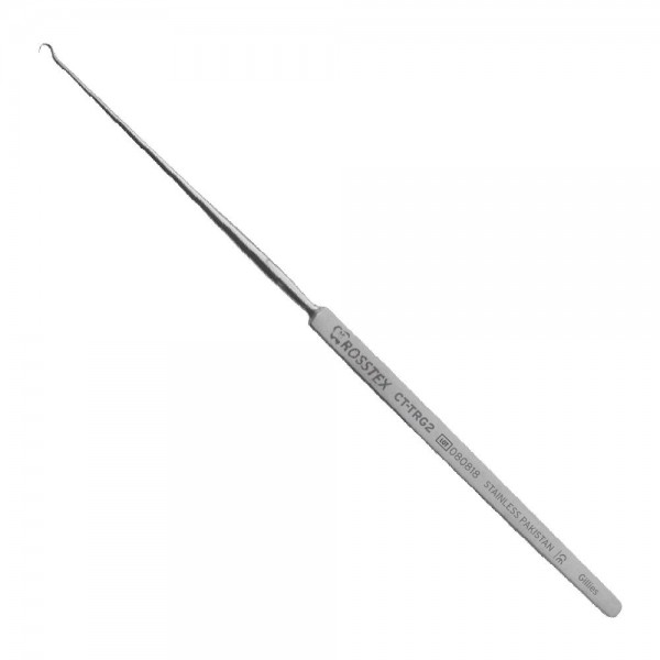 Surgical Retractor Gillies Hook, Sharp, Medium, 16.0 cm