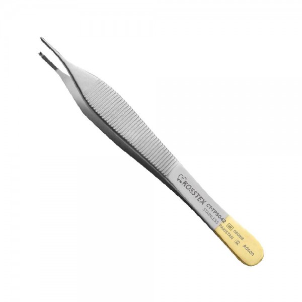 Tissue Plier Adson, 1x2, 12.0 cm, T/C