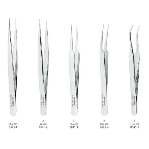 Tissue Pliers Set/5 with Case