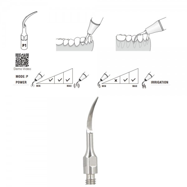 PS1 Sirona Scaler Tip, Cleaning and Irrigating of Subgingival Deposits