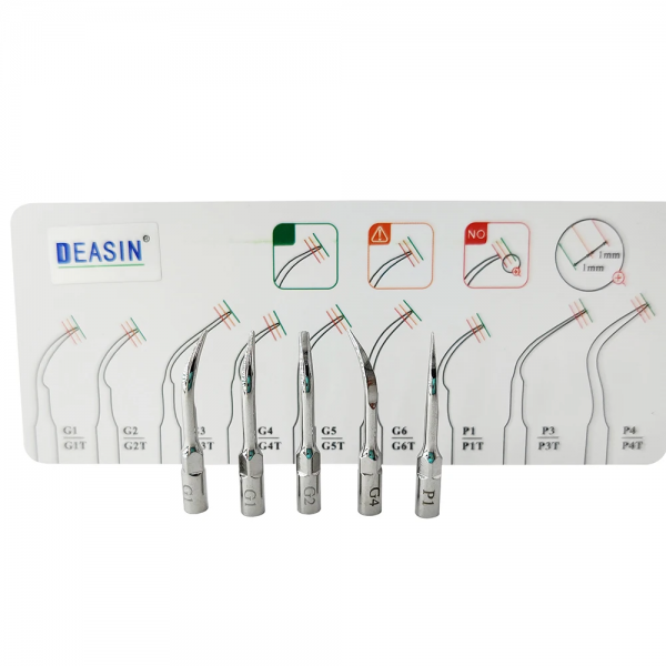 Scaler Tips Set (G1/ G2 /G3/ G4/ P1/P3) for (Woodpecker/Demtec/EMS)