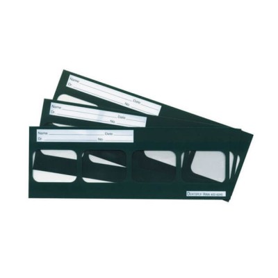 EZ-View Series 22: Green Masked No. 2 4H (67 x 181mm) PK/100