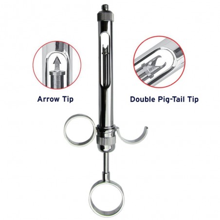 Dental Syringe Aspirating, 1.8 ml, 1.5 Rings European/American Thread