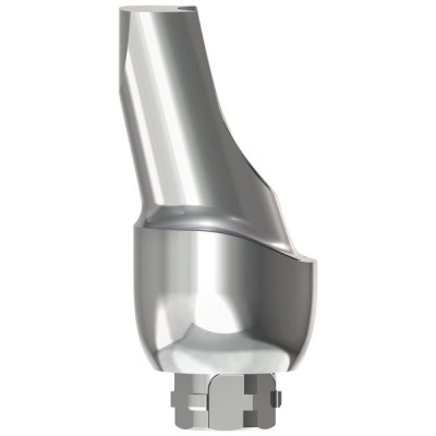 Prepable Ti Abutment, 3mm, 15°, Narrow Incisor