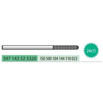 Tungsten Carbide Cutter Bur 500.104.144.110.023
