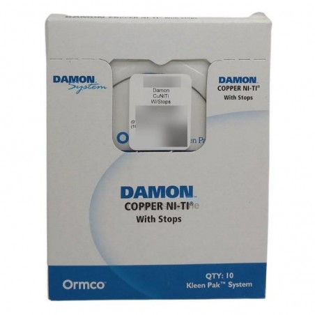Damon Ultima Cu-NiTi Rectangular Wire with Stops, 0.018" x 0.0275"