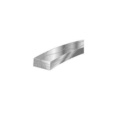 Turbo Wire UP, Braided NiTi, .017 x .025, Rectangular, Broad Archform