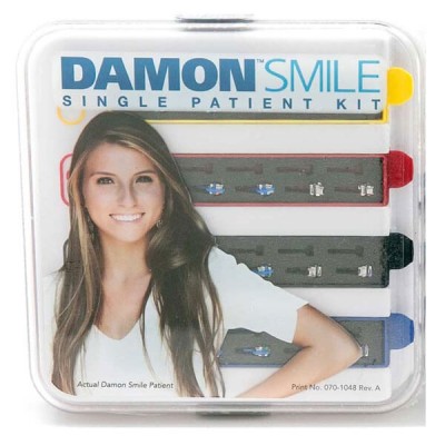 Damon Q2, Upper 3-3/Lower 5-5, Low Torque, Patient Kit (Brackets + Wires)