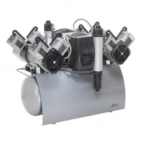 Quattro Tandem Compressor with 2 Aggregates and Membrane Drying Unit