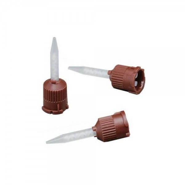 Brown/White Mixing Tips (1:1 for Cement), PK/50
