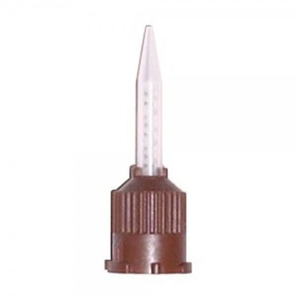 HP Mixing Tips, Brown Clear Tip 1:1